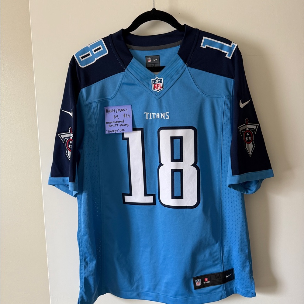 NFL Tennessee Titans Embroidered Jersey